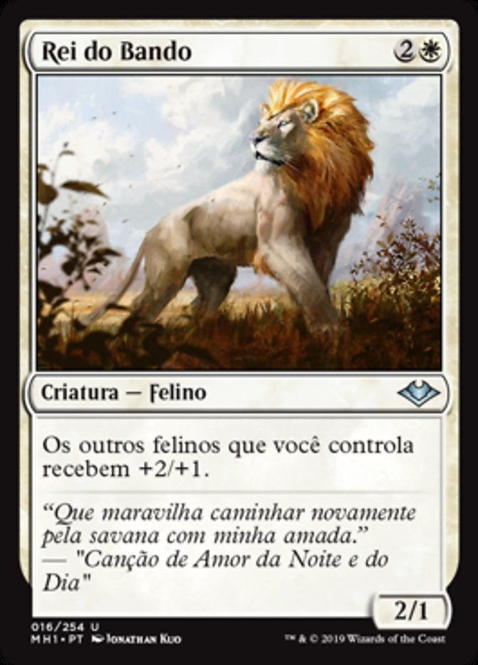 Rei do Bando / King of the Pride - Magic: The Gathering - MoxLand