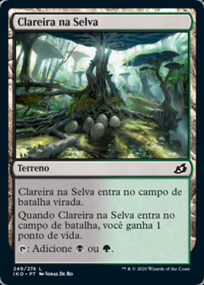 Clareira na Selva / Jungle Hollow - Magic: The Gathering - MoxLand