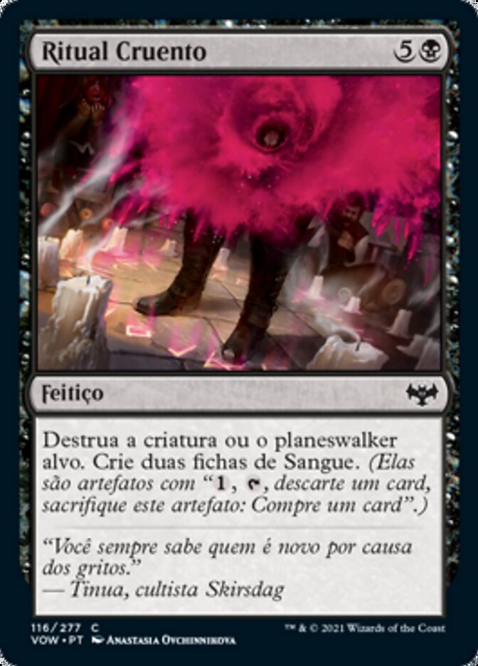 Ritual Cruento / Grisly Ritual - Magic: The Gathering - MoxLand