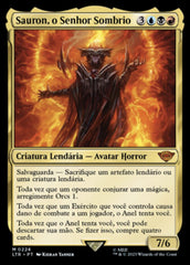 Sauron, o Senhor Sombrio / Sauron, the Dark Lord - Magic: The Gathering - MoxLand