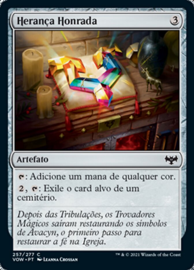 Herança Honrada / Honored Heirloom - Magic: The Gathering - MoxLand