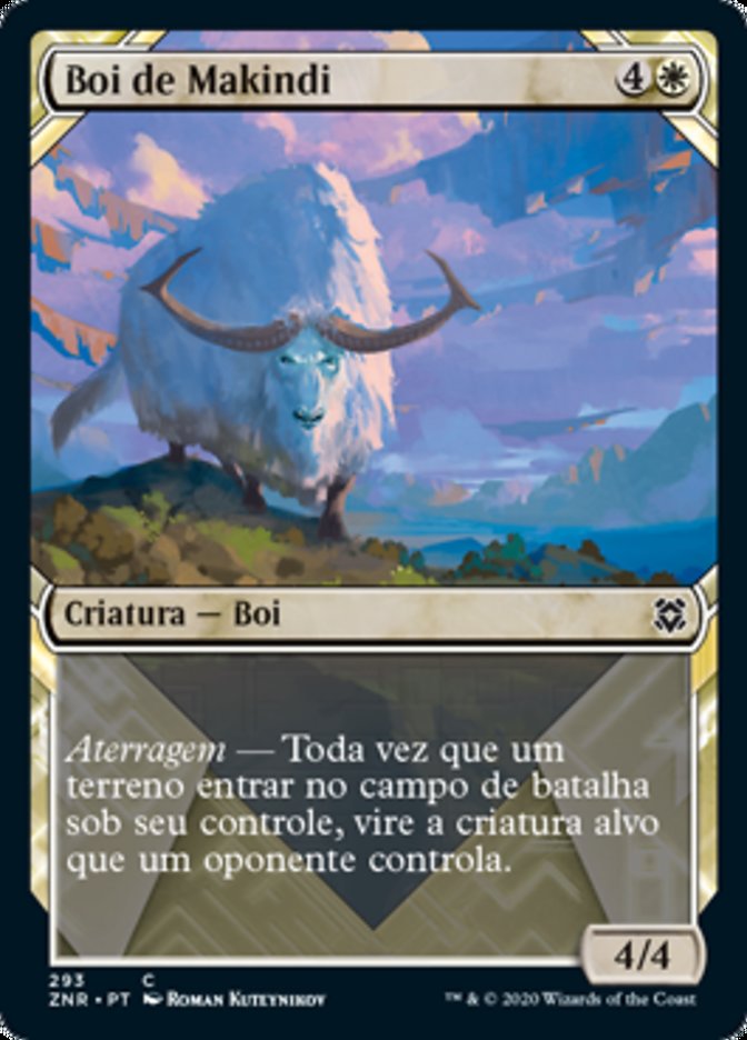 Boi de Makindi / Makindi Ox - Magic: The Gathering - MoxLand