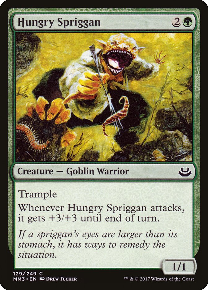 Spriggan Faminto / Hungry Spriggan - Magic: The Gathering - MoxLand