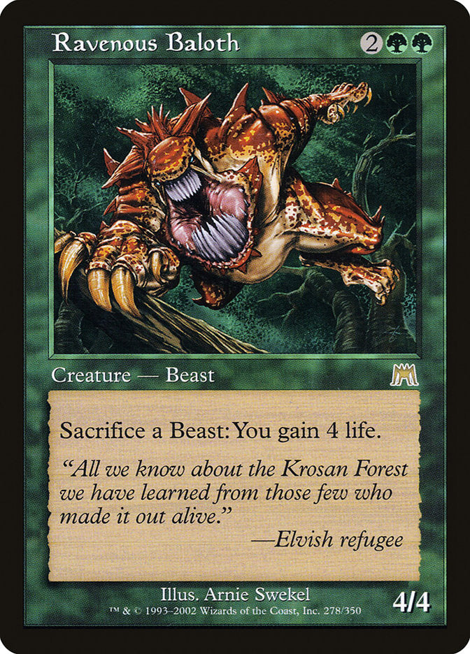 Baloth Voraz / Ravenous Baloth - Magic: The Gathering - MoxLand