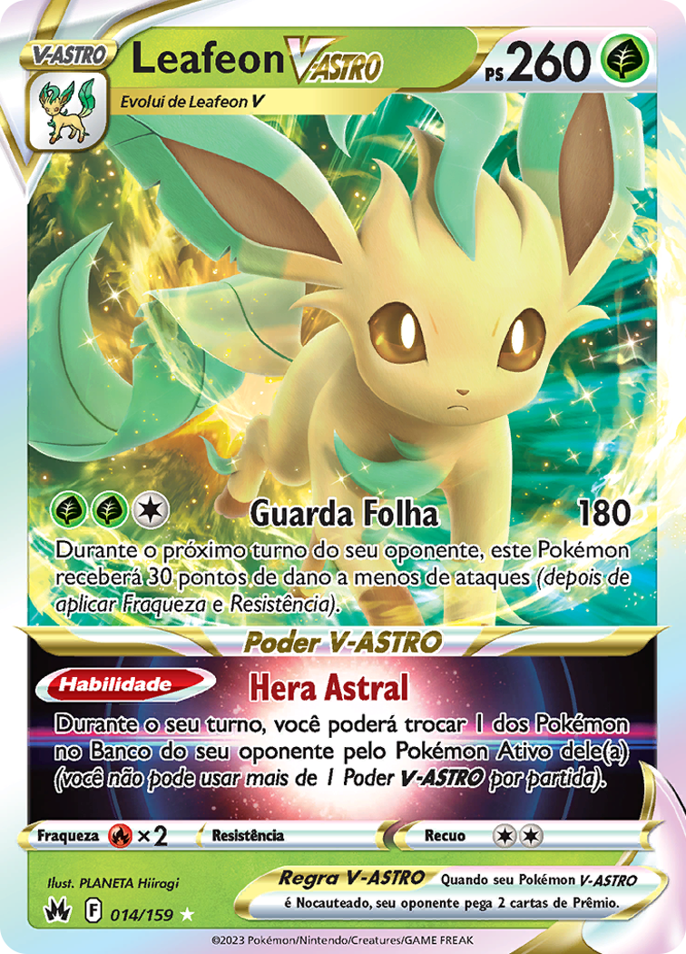 Leafeon V-ASTRO - Pokémon TCG - MoxLand