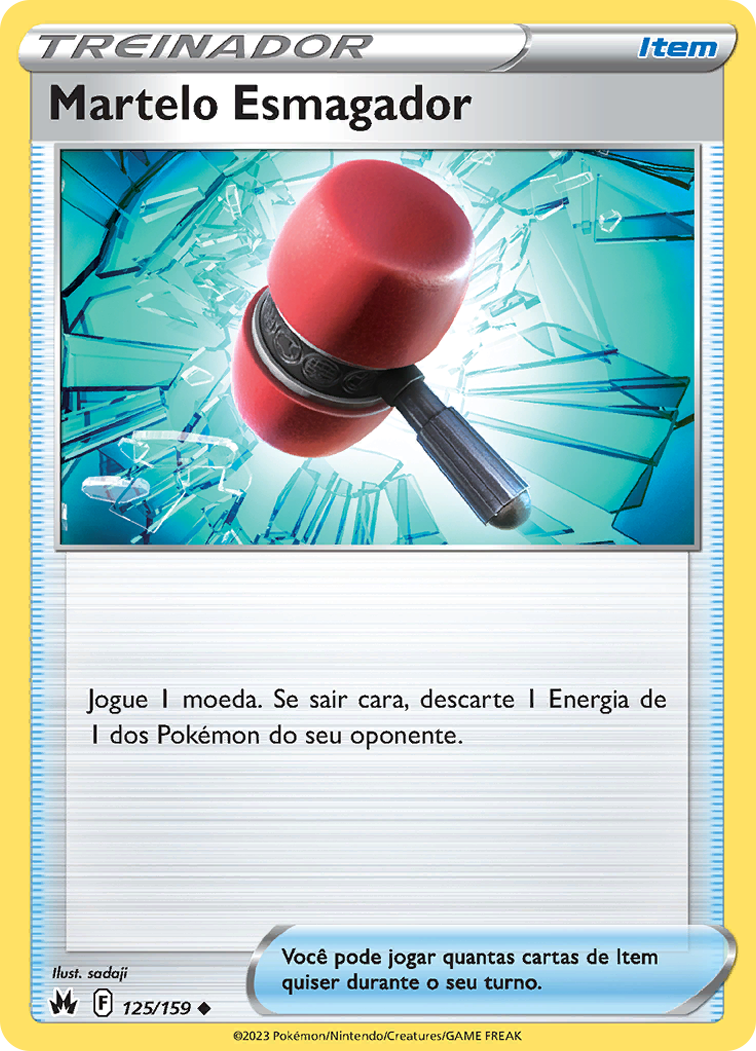 Martelo Esmagador / Crushing Hammer - Pokémon TCG - MoxLand
