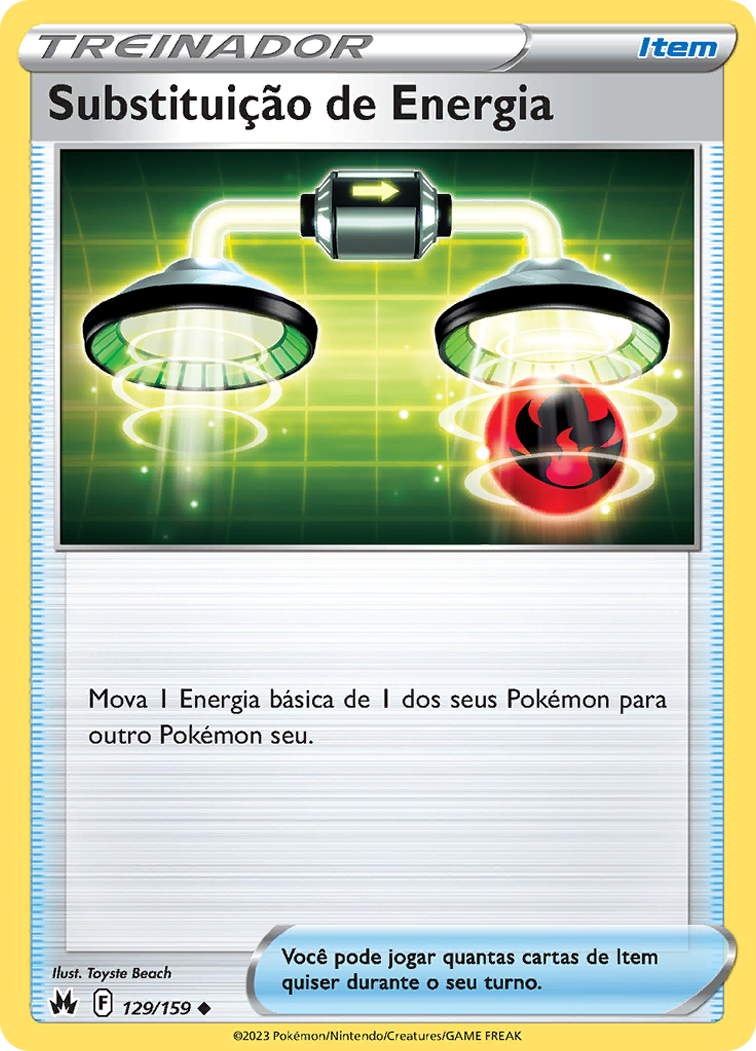 Substituição de Energia / Energy Switch - Pokémon TCG - MoxLand