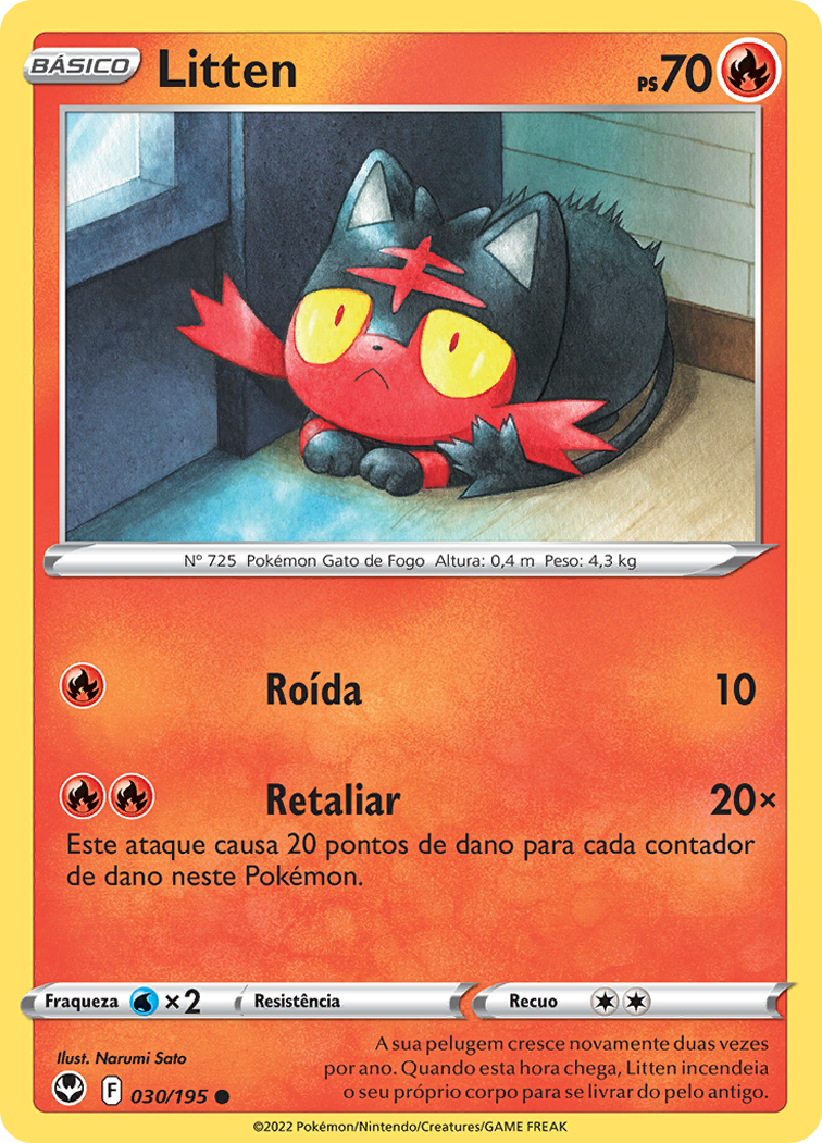 Litten - Pokémon TCG - MoxLand
