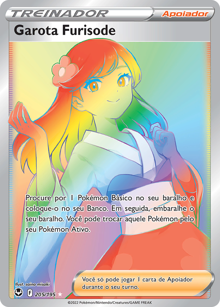Garota Furisode / Furisode Girl - Pokémon TCG - MoxLand