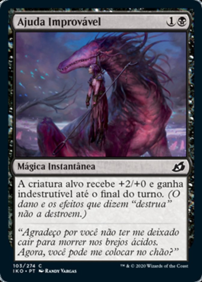 Ajuda Improvável / Unlikely Aid - Magic: The Gathering - MoxLand