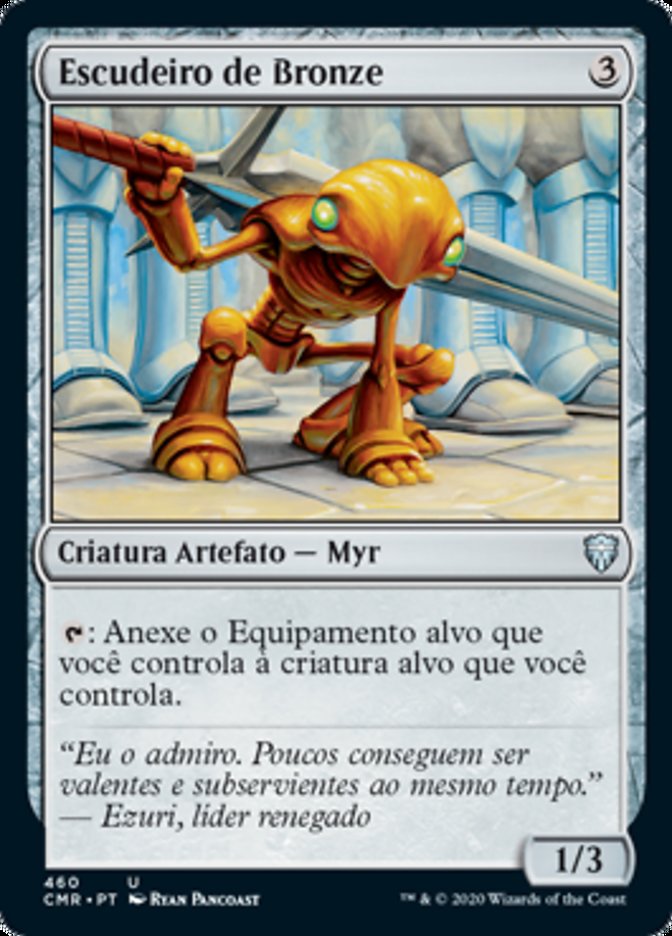 Escudeiro de Bronze / Brass Squire - Magic: The Gathering - MoxLand