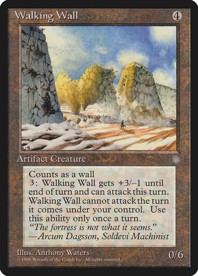 Barreira Ambulante / Walking Wall - Magic: The Gathering - MoxLand