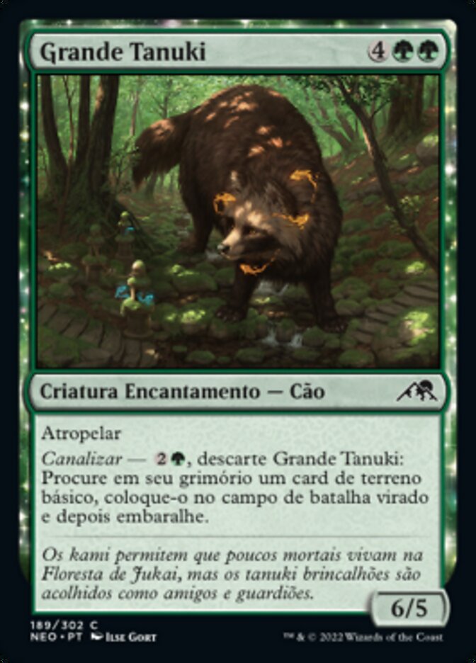 Grande Tanuki / Greater Tanuki - Magic: The Gathering - MoxLand