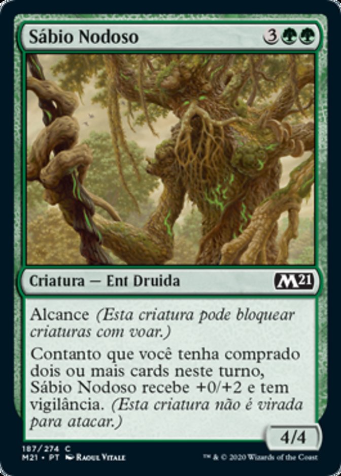 Sábio Nodoso / Gnarled Sage - Magic: The Gathering - MoxLand