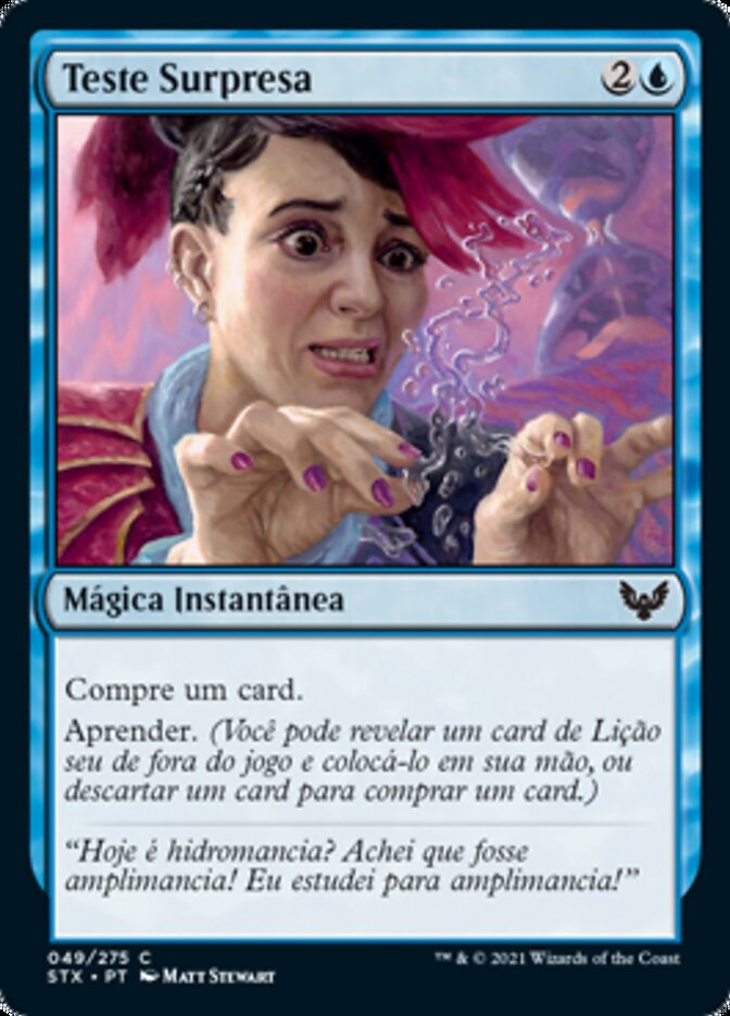 Teste Surpresa / Pop Quiz - Magic: The Gathering - MoxLand