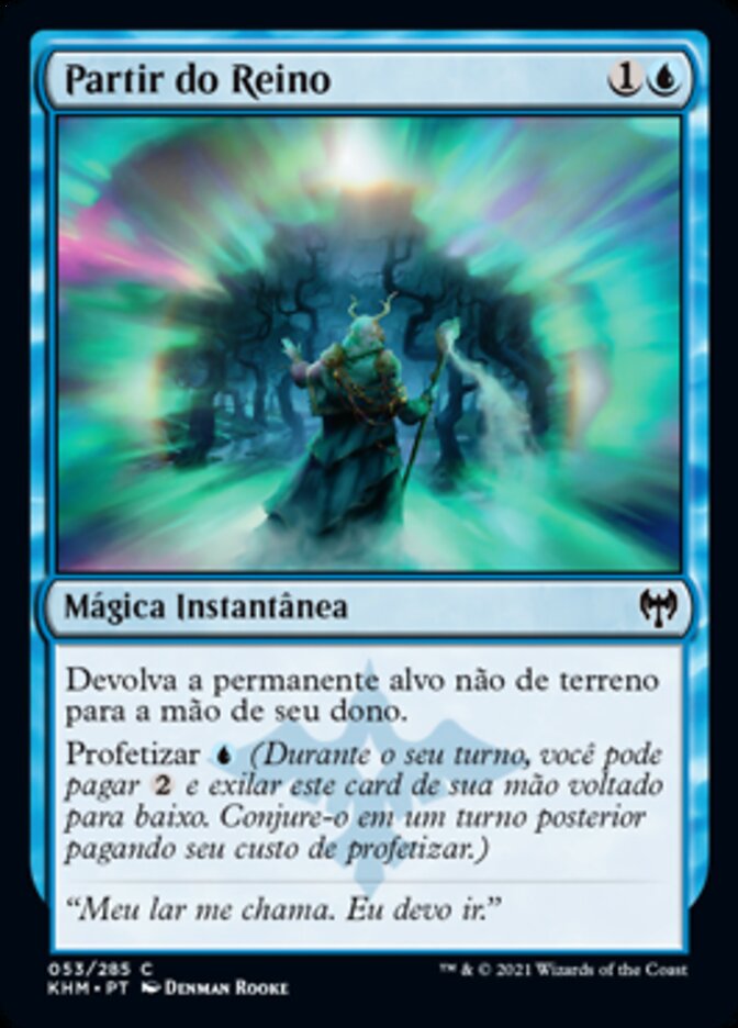 Partir do Reino / Depart the Realm - Magic: The Gathering - MoxLand
