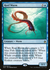 Verme do Recife / Reef Worm - Magic: The Gathering - MoxLand
