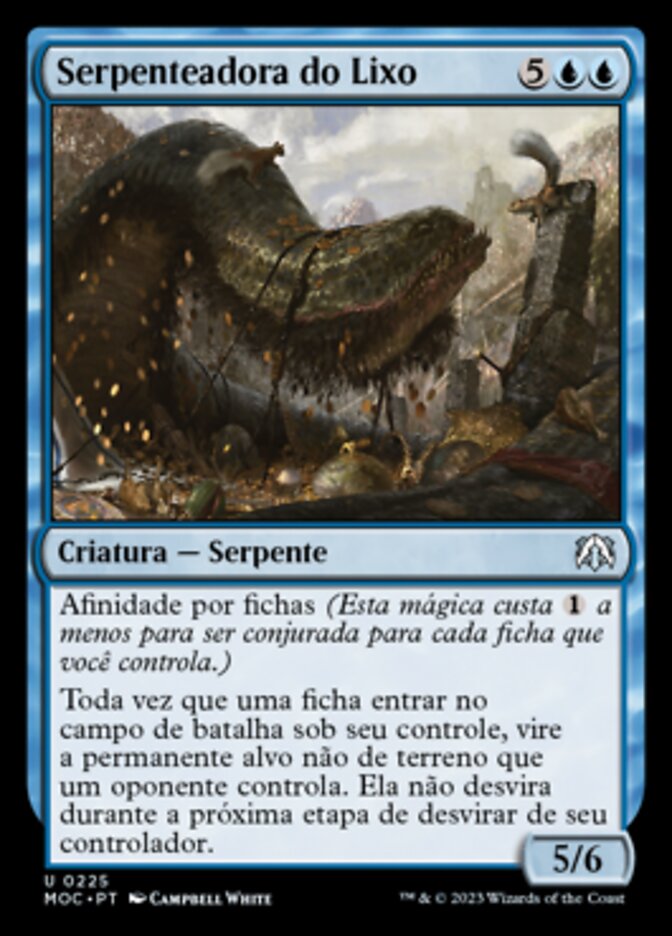 Serpenteadora do Lixo / Junk Winder - Magic: The Gathering - MoxLand