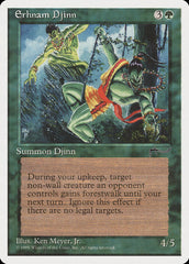 Gênio Erhnam / Erhnam Djinn - Magic: The Gathering - MoxLand