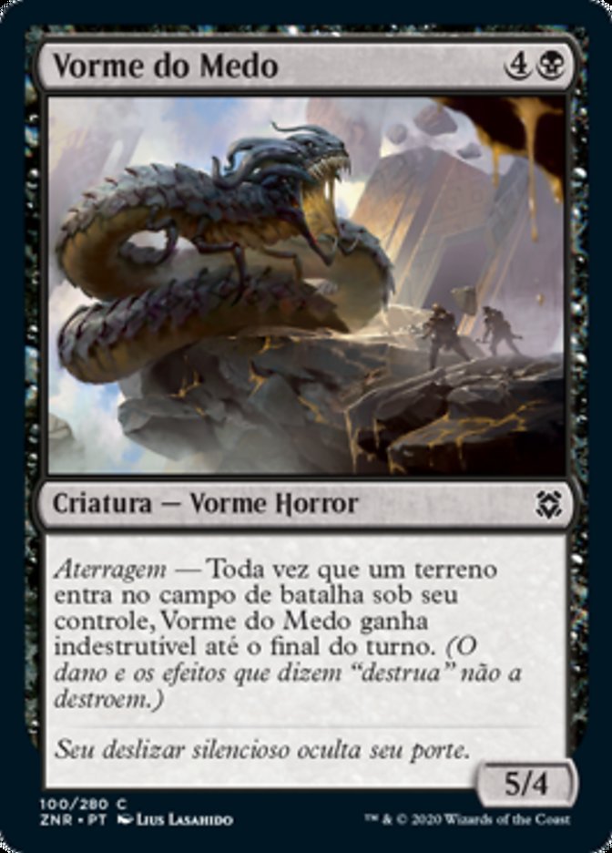 Vorme do Medo / Dreadwurm - Magic: The Gathering - MoxLand