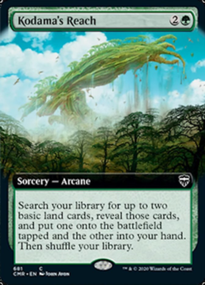 Alcance do Kodama / Kodama's Reach - Magic: The Gathering - MoxLand