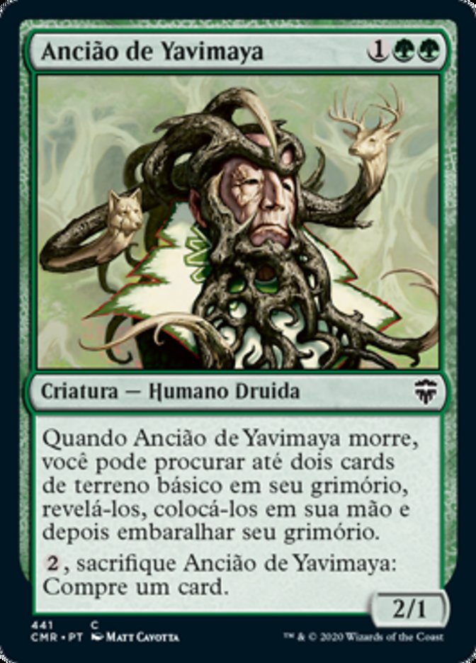 Ancião de Yavimaya / Yavimaya Elder - Magic: The Gathering - MoxLand