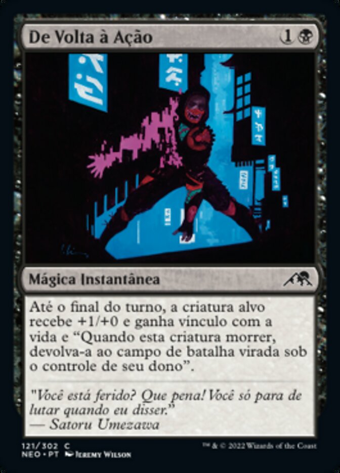 De Volta à Ação / Return to Action - Magic: The Gathering - MoxLand