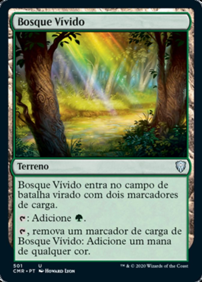 Bosque Vívido / Vivid Grove - Magic: The Gathering - MoxLand