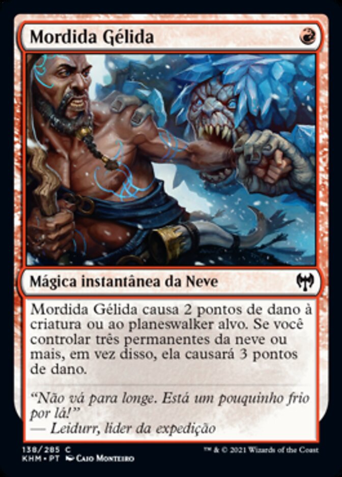 Mordida Gélida / Frost Bite - Magic: The Gathering - MoxLand