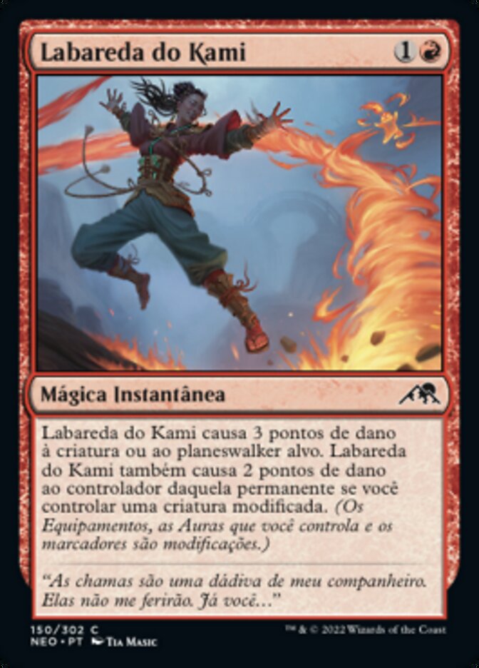 Labareda do Kami / Kami's Flare - Magic: The Gathering - MoxLand