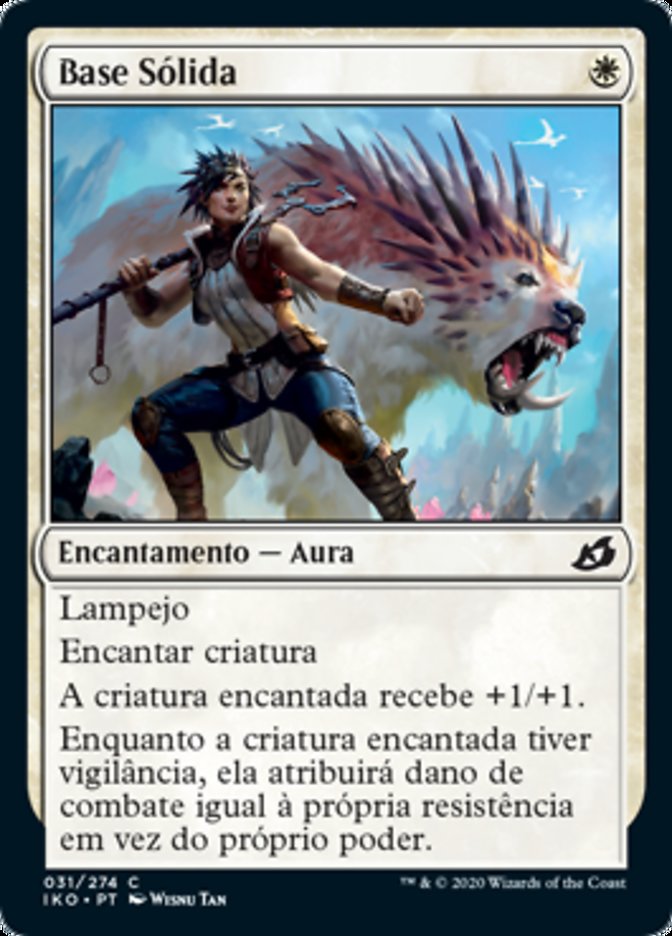 Base Sólida / Solid Footing - Magic: The Gathering - MoxLand