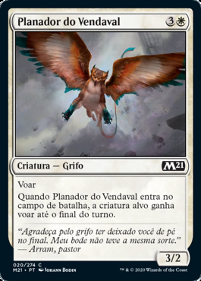 Planador do Vendaval / Gale Swooper - Magic: The Gathering - MoxLand