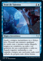 Teste de Talentos / Test of Talents - Magic: The Gathering - MoxLand