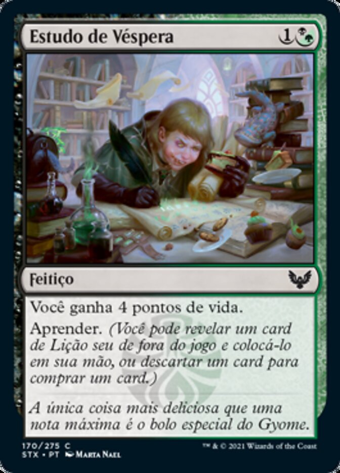 Estudo de Véspera / Cram Session - Magic: The Gathering - MoxLand