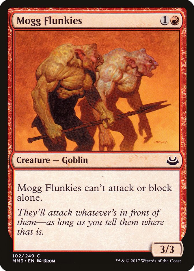 Moggs Confusos / Mogg Flunkies - Magic: The Gathering - MoxLand