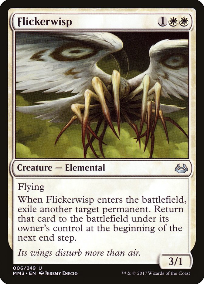 Asas da Inexistência / Flickerwisp - Magic: The Gathering - MoxLand
