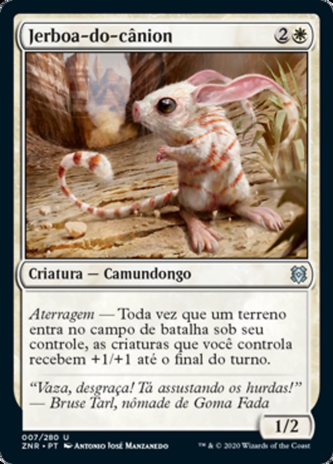 Jerboa-do-cânion / Canyon Jerboa - Magic: The Gathering - MoxLand
