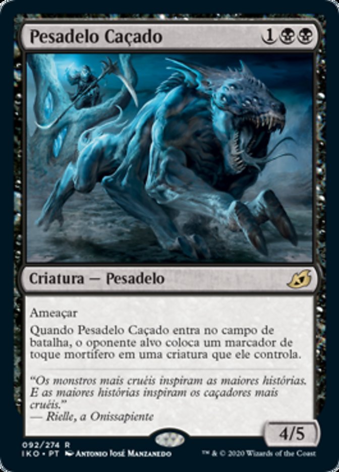 Pesadelo Caçado / Hunted Nightmare - Magic: The Gathering - MoxLand