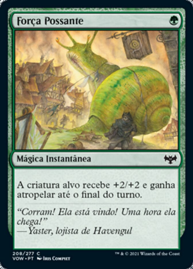 Força Possante / Massive Might - Magic: The Gathering - MoxLand