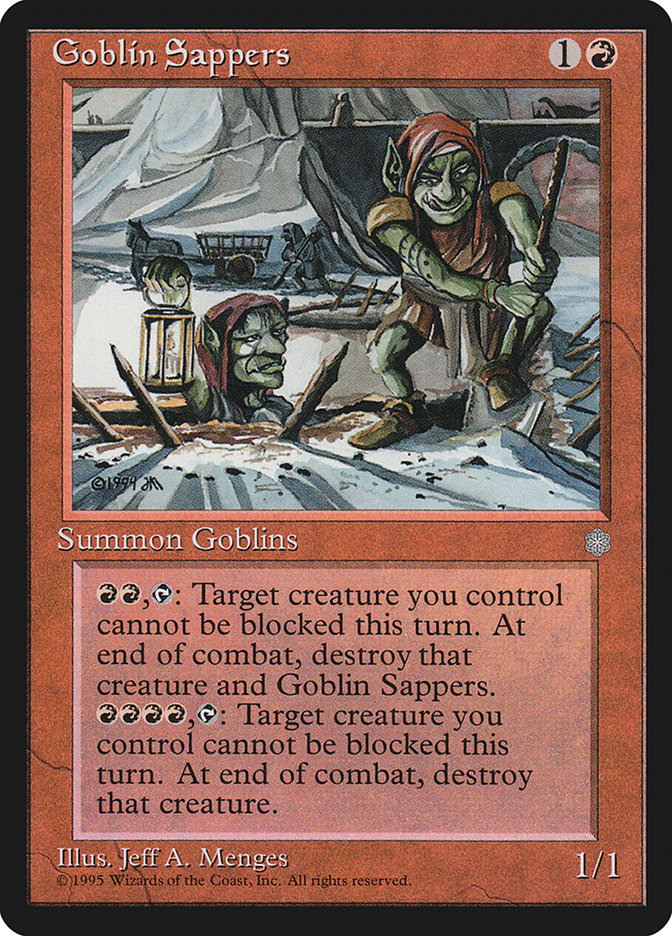 Sapadores Goblins / Goblin Sappers - Magic: The Gathering - MoxLand
