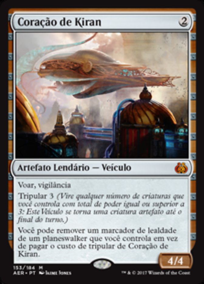 Coração de Kiran / Heart of Kiran - Magic: The Gathering - MoxLand