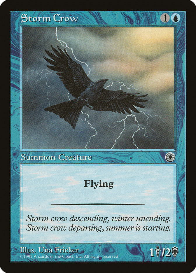 Corvo da Tempestade / Storm Crow - Magic: The Gathering - MoxLand
