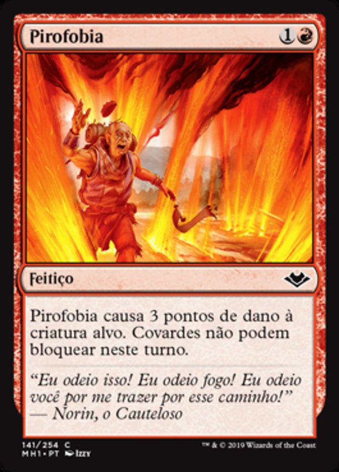 Pirofobia / Pyrophobia - Magic: The Gathering - MoxLand