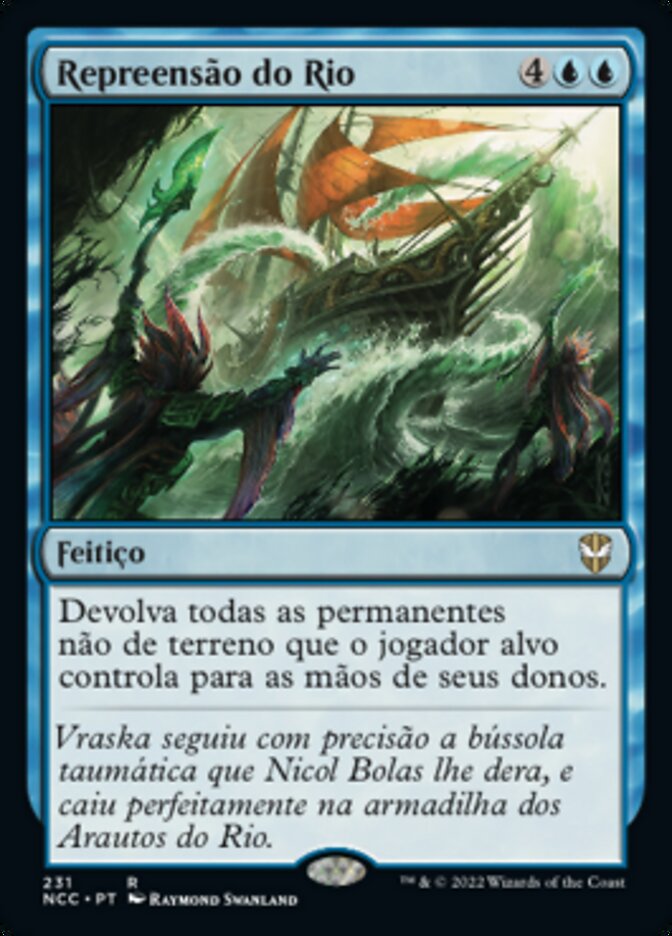 Repreensão do Rio / River's Rebuke - Magic: The Gathering - MoxLand