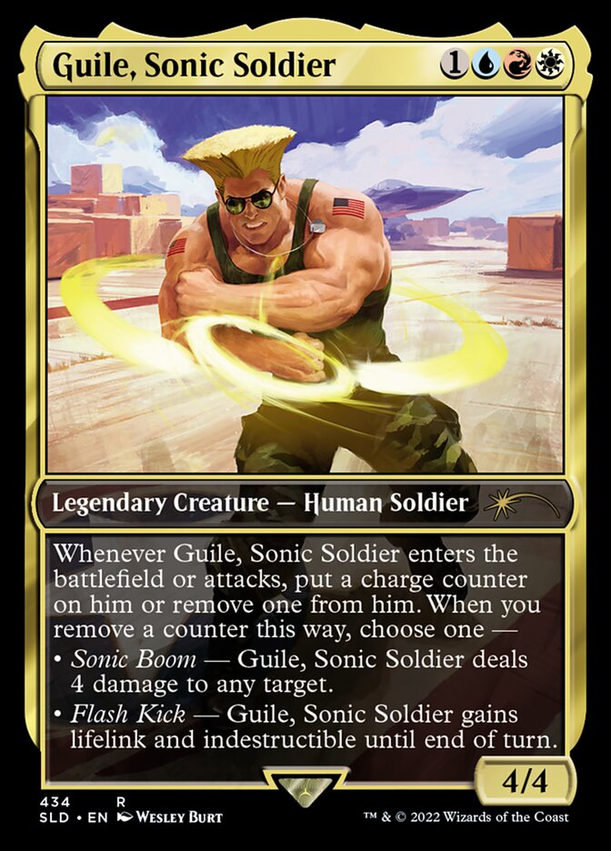 Guile, Sonic Soldier - Magic: The Gathering - MoxLand
