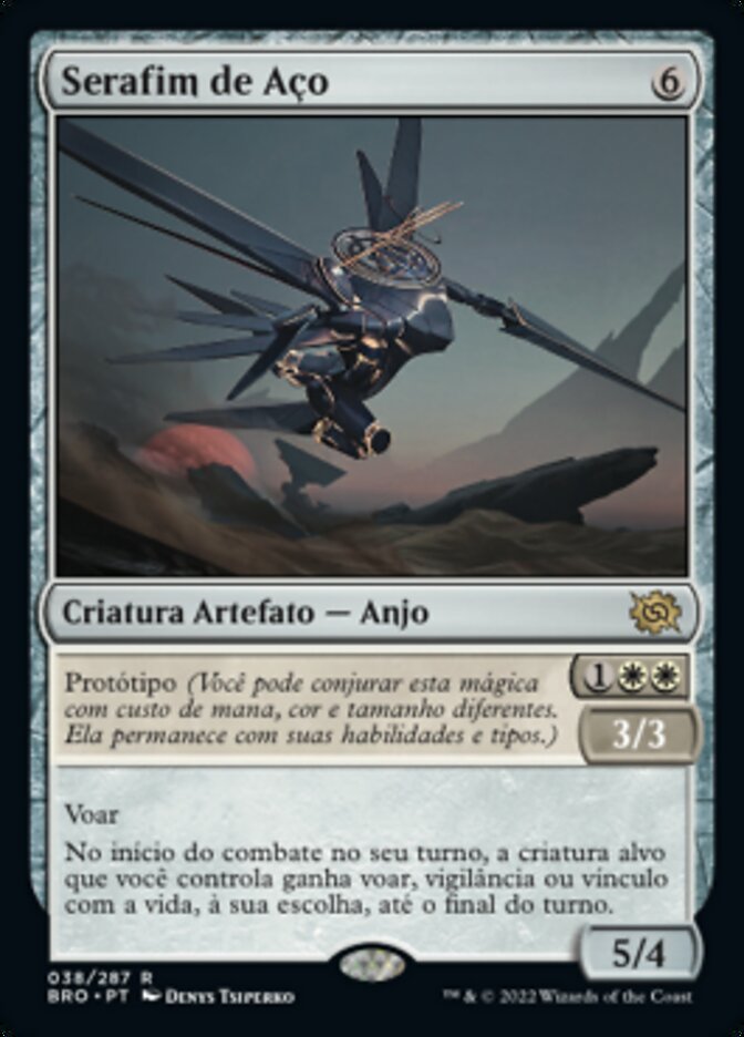 Serafim de Aço / Steel Seraph - Magic: The Gathering - MoxLand