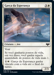 Garça da Esperança / Heron of Hope - Magic: The Gathering - MoxLand