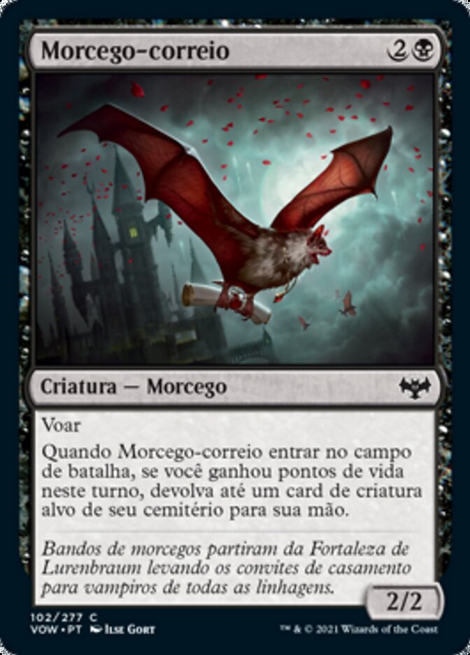 Morcego-correio / Courier Bat - Magic: The Gathering - MoxLand