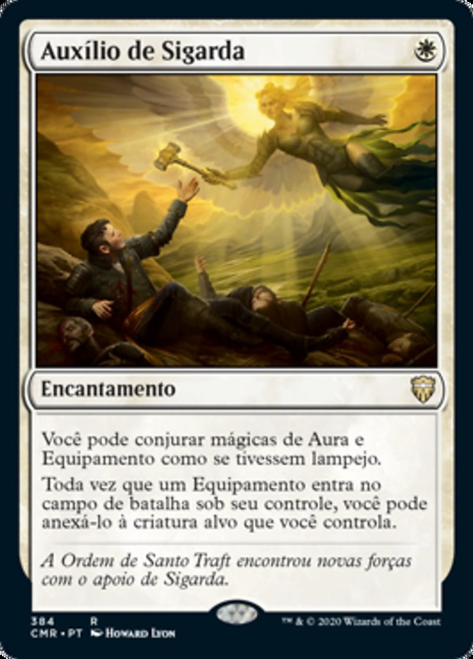 Auxílio de Sigarda / Sigarda's Aid - Magic: The Gathering - MoxLand