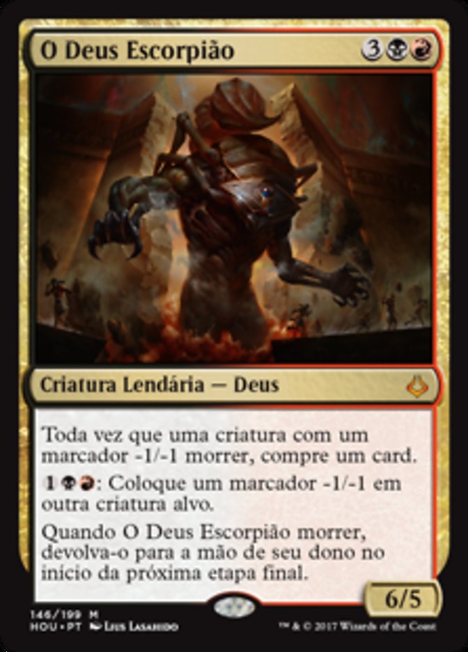 O Deus Escorpião / The Scorpion God - Magic: The Gathering - MoxLand